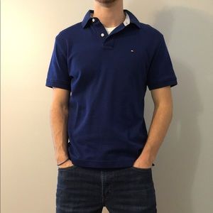 Men’s Royal Blue Tommy H classic polo